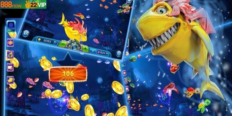 Giao diện trong game săn cá đổi thưởng nịnh mắt